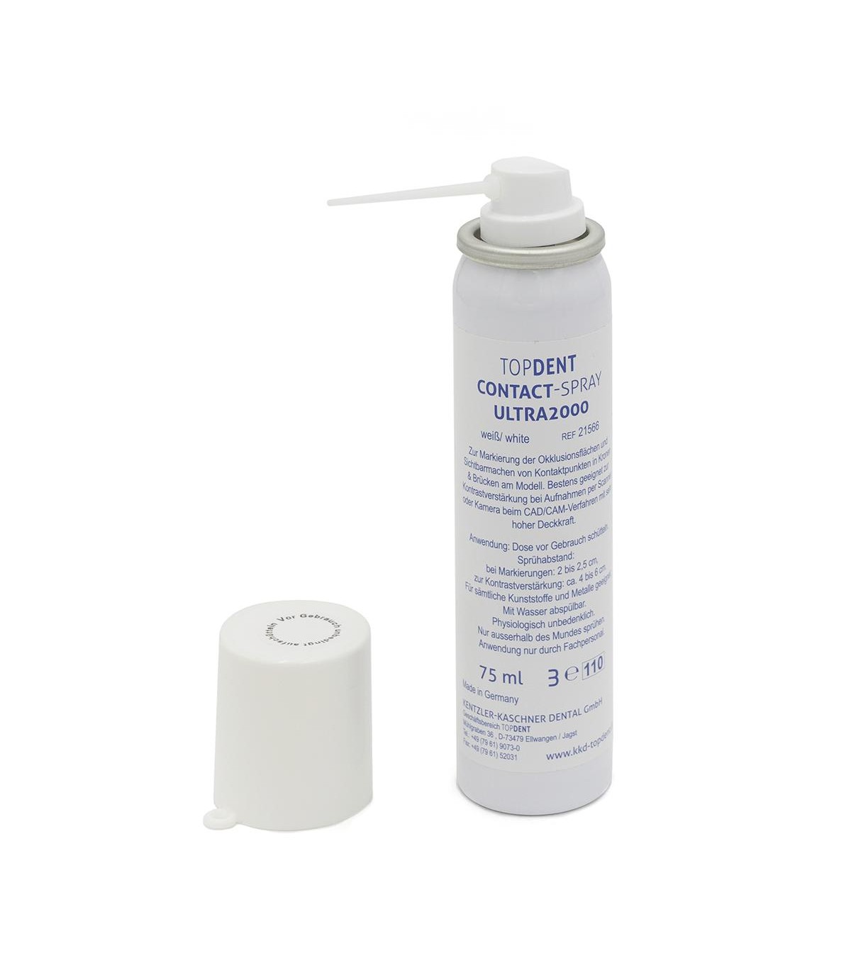 Contact Spray Ultra 2000 - bianco, 75ml